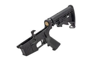 Radical Firearms Complete AR15 lower receiver features an A2 pistol grip